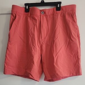 Coral Mens Southern Tide Flat Front Casual Shorts